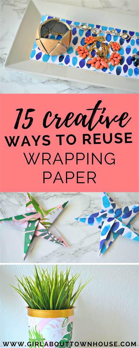 15 Fun And Frugal Ideas For Reusing Wrapping Paper From Craft Projects