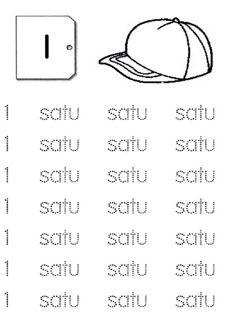 .salin ayat mengikut garis titik. Nombor hingga 10 Latihan 2 (Ikut Titik).pdf