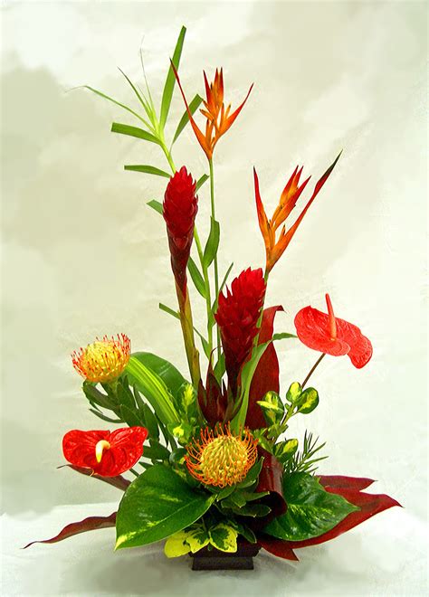 Tropical Arrangements A Special Touch Florists Serving Lahaina And