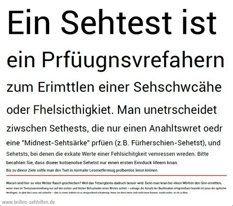 Man kann einen visus oder snellen auch nicht direkt in dioptrien umrechnen! Online Sehtest zum Prüfen der Augen