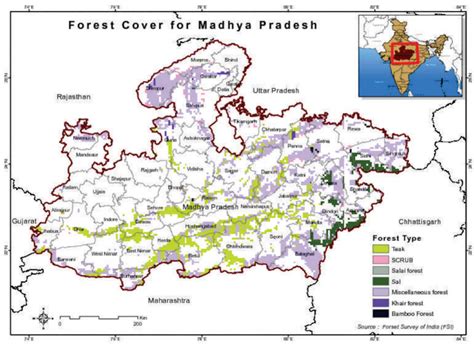 Madhya Pradesh Topography
