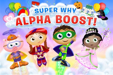 Super Why Alpha Boost By Pbs Kids