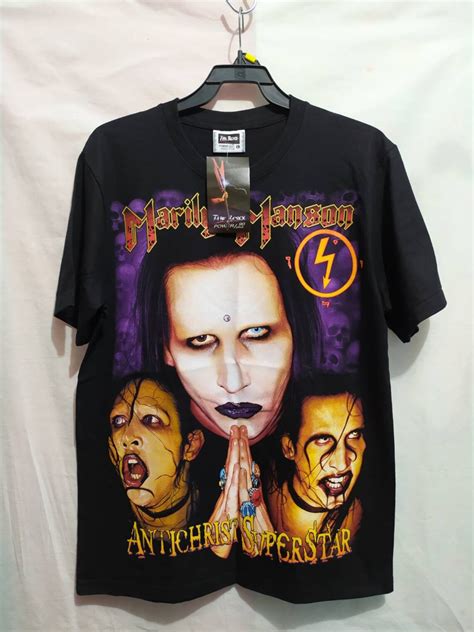 Marilyn Manson T Shirt Vintage Style Etsy