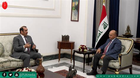 President Salih Meets With The Minister Of Planning