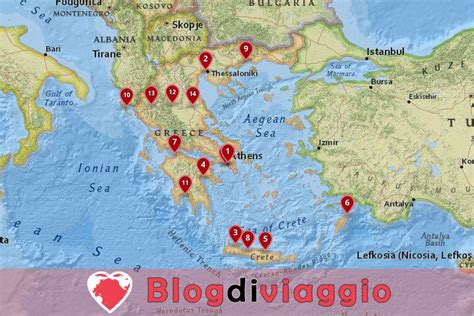 Migliori Citt Da Visitare In Grecia Con Mappa E Foto