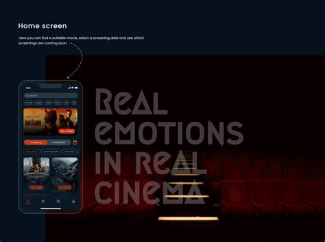 Starscreen Movie Theatre App On Behance
