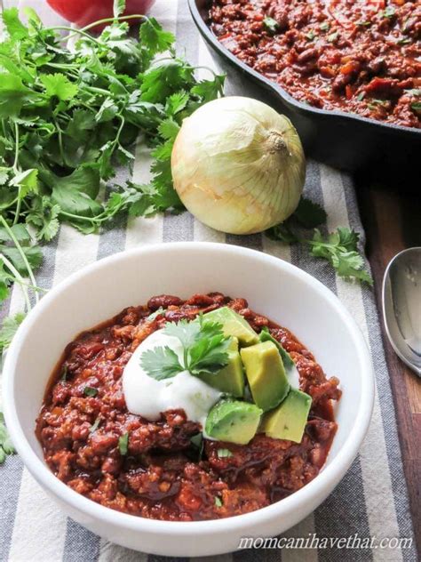 Easy Chorizo Skillet Chili Using Home Made Chorizo Comes Together In