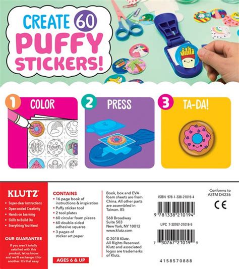 Make Your Own Puffy Stickers Goodthings