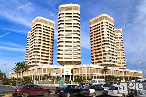 Office Buildings Dhat Al Imad Tripoli Libya Africa Foto De Stock