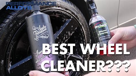 Whats The Best Alloy Wheel Cleaner Auto Finesse Sonax Orchard Autocare Performance