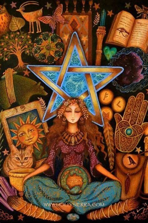Wicca Witch In 2020 Pagan Art Goddess Art Spiritual Art