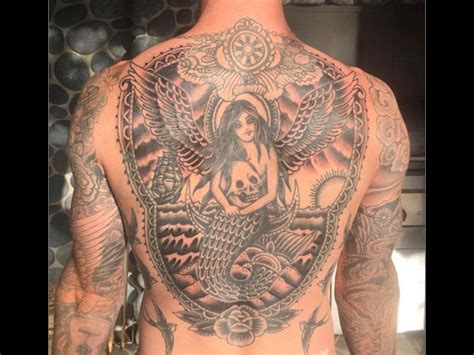 Simone biles was touched by a new olympic promo boasting her return to the games this week, reaching out to its narrator — one taylor swift — for her kind words. Adam Levine's new tattoo is too good. He showed the tattoo ...