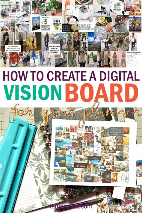 How To Create A Beautiful Digital Vision Board No Magazines In 2021