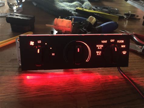 Color Changing Gauge Cluster 06 Body And Interior