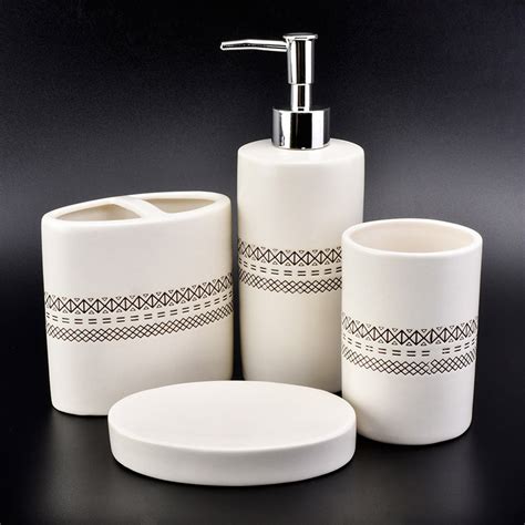 Chrome modern bath accessories towel bar ring toilet bathroom hardware set xz002. luxury ceramic bathroom accessories sets on okcandle.com