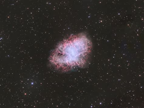 Crab Nebula Lrgb Telescope Live