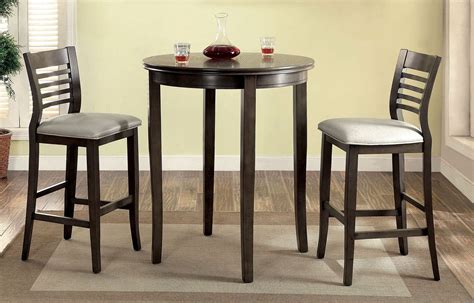 Our counter height table sets are. Dwight II Gray Round Counter Height Dining Room Set from ...