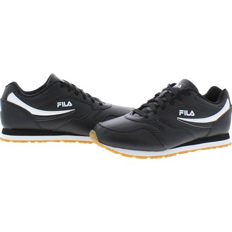 Fila Classico 18 Mens Faux Leather Low Top Sneakers