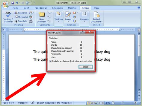 How To Check A Word Count In Microsoft Word 4 Easy Steps