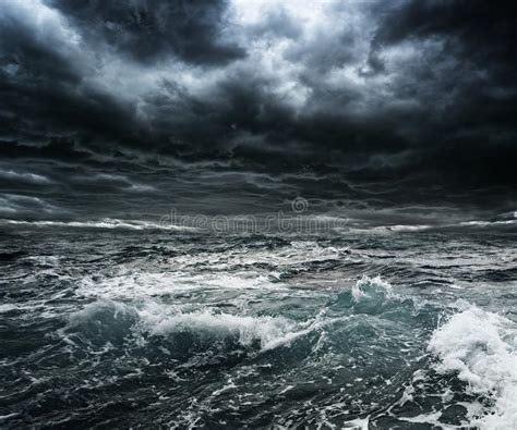 Storm Over Ocean Royalty Free Stock Photography Image 33818057
