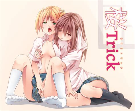 Sakura Trick Ecchi Anime Yuri 1277248 Anime Girls Yuri