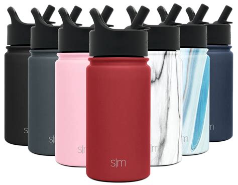 Simple Modern 14 Oz Summit Water Bottle With Straw Lid Hydro Vacuum