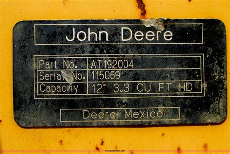 John Deere 310 Backhoe Bucket In Peculiar Mo Item F5285 Sold
