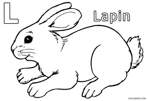 Coloriages  Lapin  Coloriages Gratuits à Imprimer