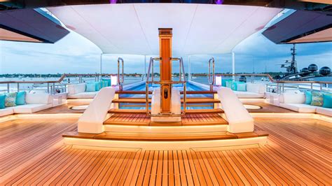 yacht solandge swimming pool 2 — yacht charter and superyacht news