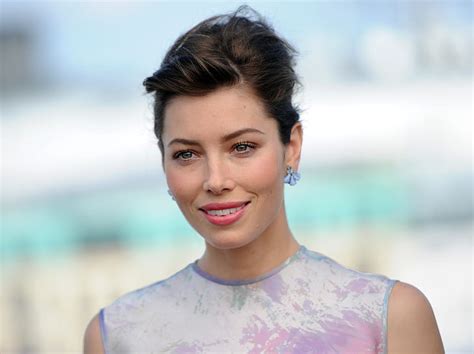 Hd Wallpaper Smile Makeup Actress Brunette Hairstyle Jessica Biel