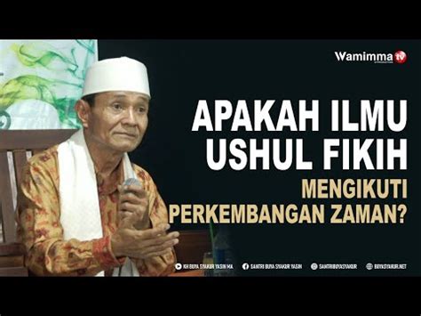 Sebab tanpa ilmu fiqih, seseorang tidak mungkin menjalankan shalat dengan benar sebagaimana perintah allah swt dan rasulullah… Apakah Ilmu Ushul Fikih Mengikuti Perkembangan Zaman? Kh ...