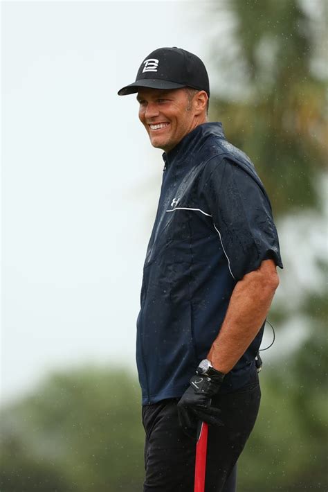 Tom Bradys Pants Split During Charity Golf Event Popsugar Celebrity