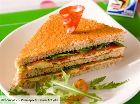 club sandwich gourmand facile découvrez les recettes de cuisine actuelle