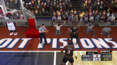 Everything is game 🎮🏀 #nba2k21 is now available esrb: ESPN NBA 2k5 PS2 PC (PCSX2) PHI at DET 60fps - YouTube