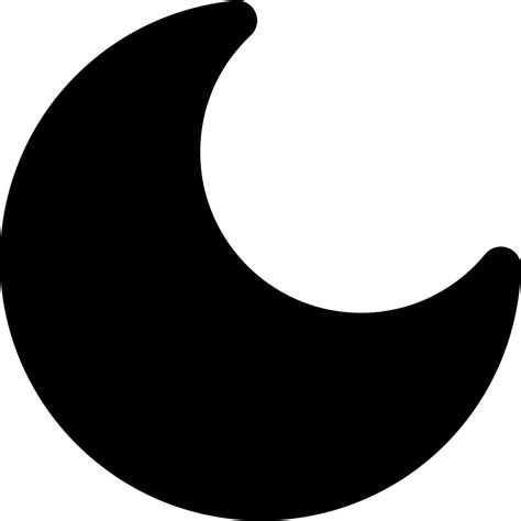 Crescent Moon Phase Svg Png Icon Free Download 6526 Onlinewebfontscom