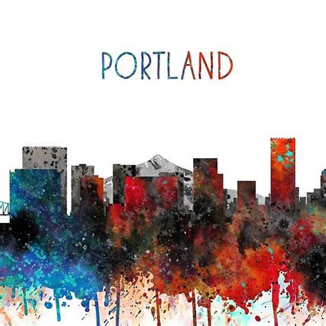 Portland Portland Skyline Portland Oregon Portland Skyline Skyline