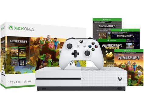 Open Box Xbox One S 1tb Console Minecraft Creators Bundle