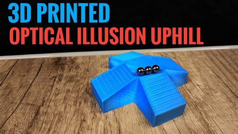 3d Printed Optical Illusion Uphill 3d Printing Timelapse Youtube