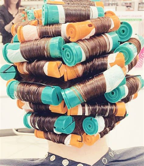 new perm wavy perm perm rods perms roller set permed hairstyles vintage glamour curlers bobs