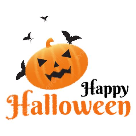 Happy Halloween Text Vector Art Png Happy Halloween Png Design Happy