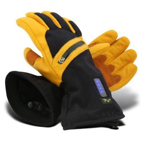 Volt Resistance Battery Heated Work Gloves Conquer The Cold With