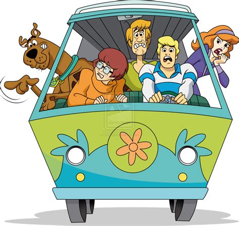 American top cartoons: Scooby doo cartoon gambar png