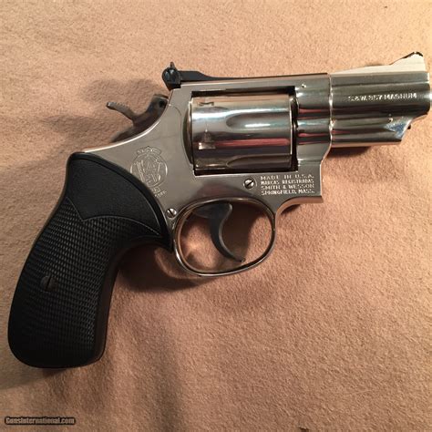 Smith And Wesson Model 19 4 357 Combat Magnum Snub Nose