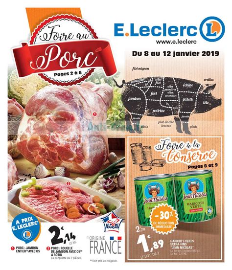 Anti Crisefr Catalogue Leclerc Du 08 Au 12 Janvier 2019 Centre Ouestleclerc Le Nouveau