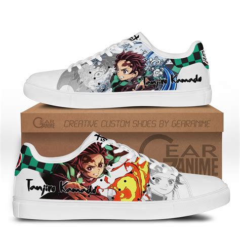 Demon Slayer Tanjiro Kamado Sun Breathing Air Jordan 1 High Sneakers