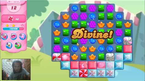 Candy Crush Saga Level 6810 3 Stars 22 Moves Completed Youtube