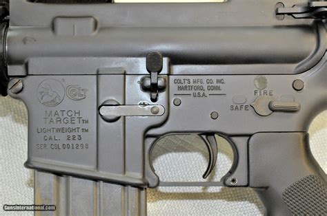 Colt Match Target Lightweight Ar 15 223556mm Nato Sold