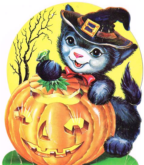Retro Halloween Illustrations