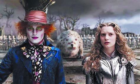 Depp Y Wasikowska Vuelven A Alicia