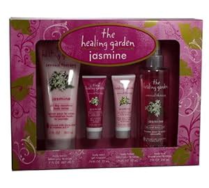 Amazon Com The Healing Garden Jasmine Theraphy By Coty For Women Gift Set Sensual Body Mist
